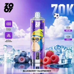 ZOOY 70K Bouffées 70000 Puff Crystal Rechargeable Vape
